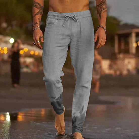 Casual Linnen Broek voor Heren – Luca