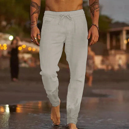 Casual Linnen Broek voor Heren – Luca