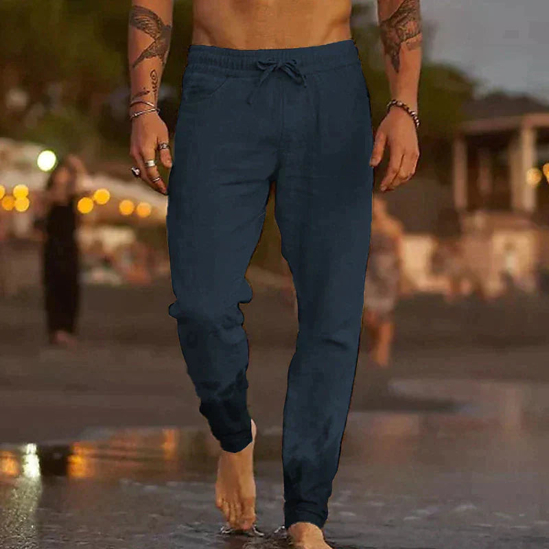 Casual Linnen Broek voor Heren – Luca