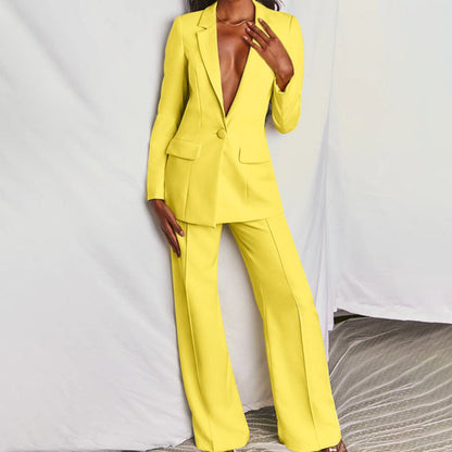 Moshine - 2-Delige Blazer en Broek Set