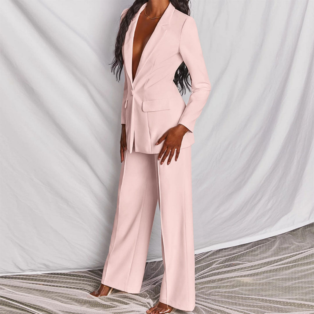 Moshine - 2-Delige Blazer en Broek Set