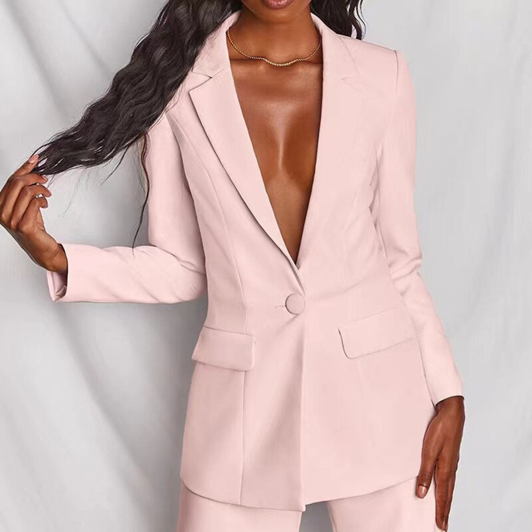 Moshine - 2-Delige Blazer en Broek Set