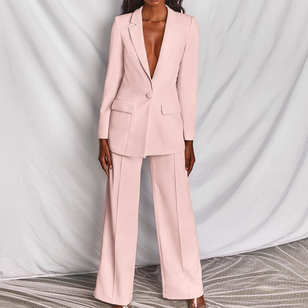 Moshine - 2-Delige Blazer en Broek Set