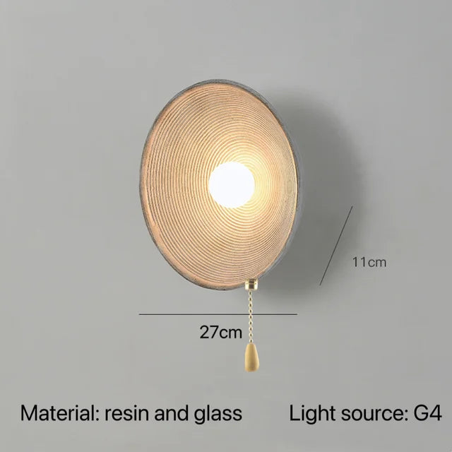 Subtiele Japanse Wandlamp - ZenLight