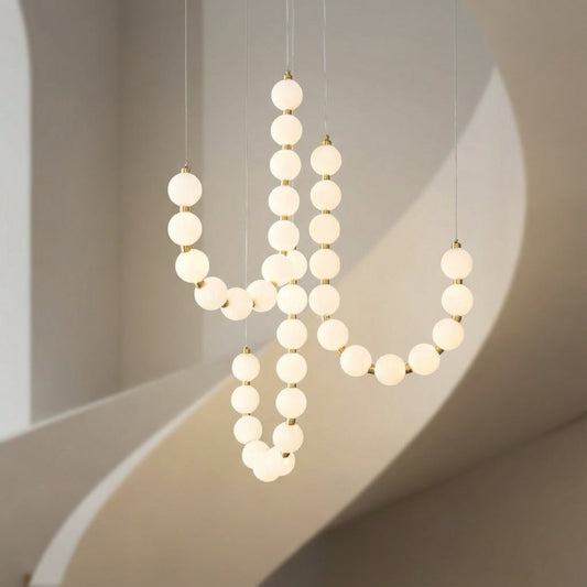 Jewel Inspired Pendant Chandelier -  Pearluxe