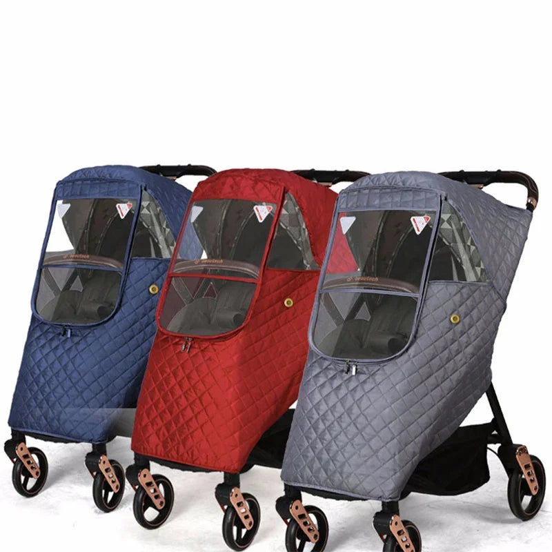 Winter-weerbeschermingsset voor kinderwagen – 1+1 GRATIS actie