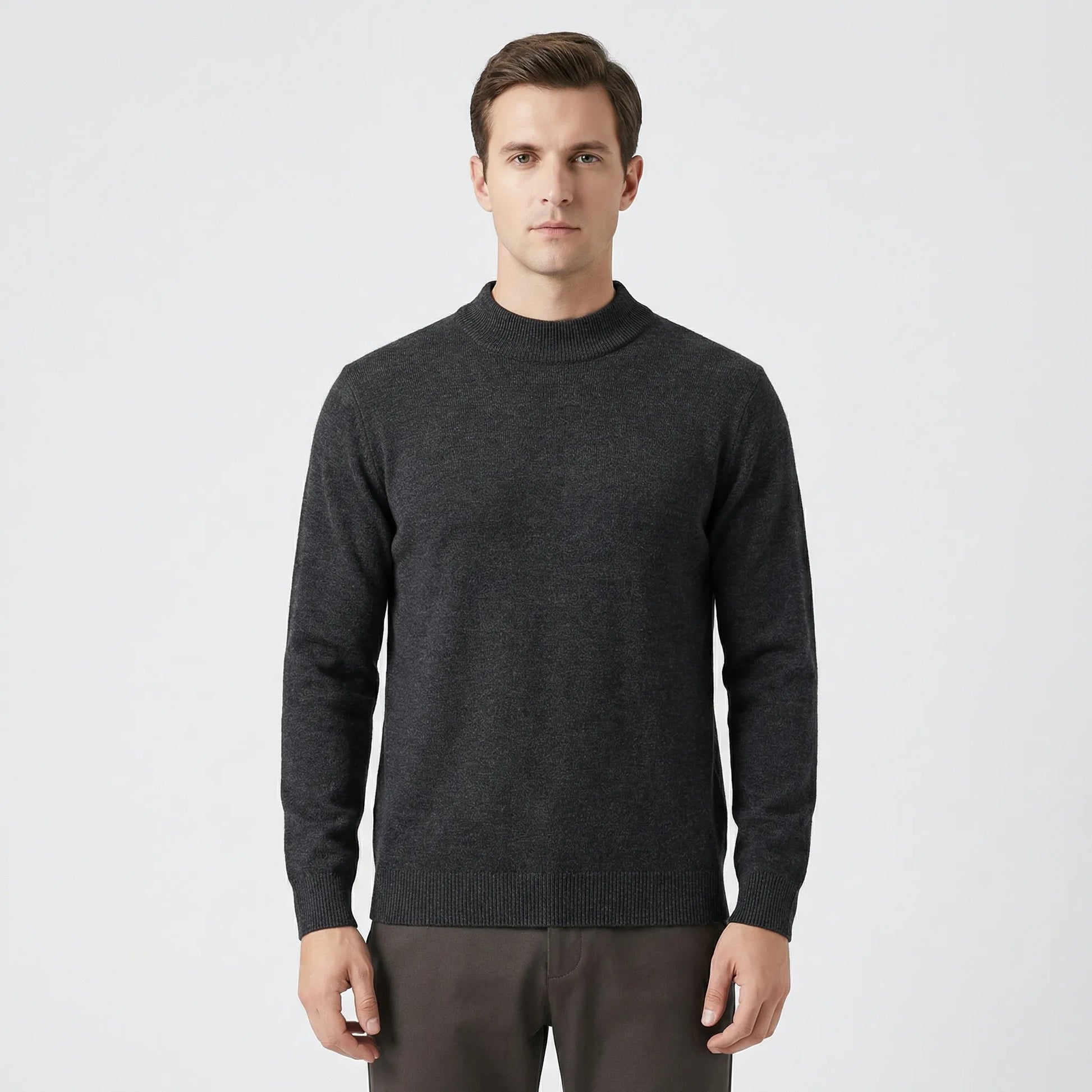Klassischer Herrenpullover Mit Rundhalsausschnitt - Randolph
