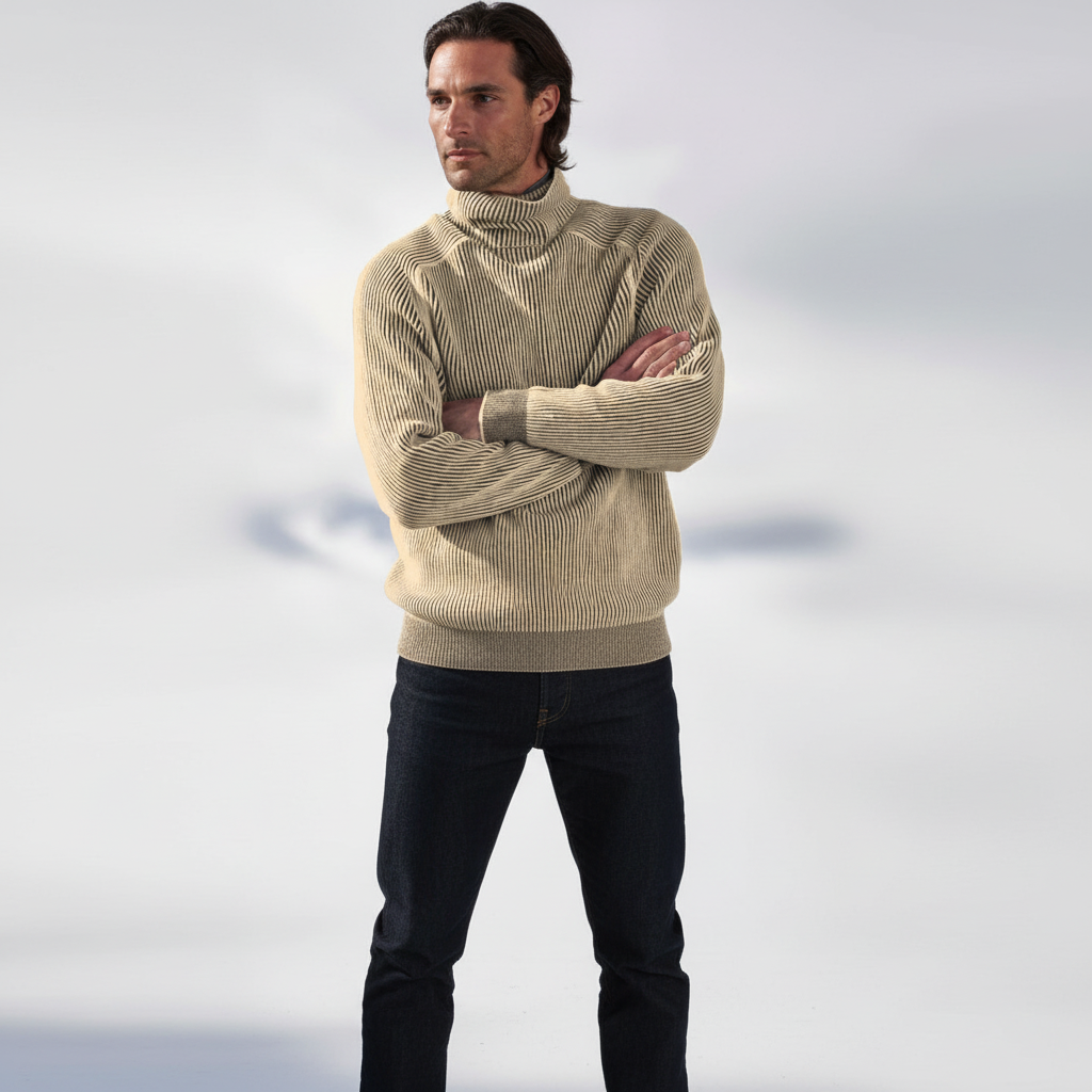 Klassischer Rollkragenpullover - Robin