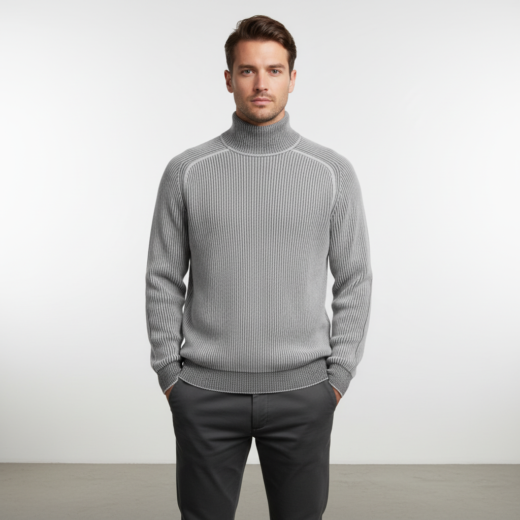 Klassischer Rollkragenpullover - Robin