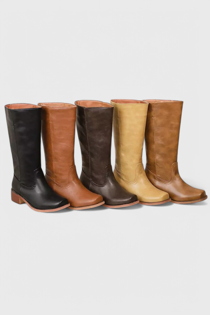 Kniehoher Schlupfstiefel - Jennifer