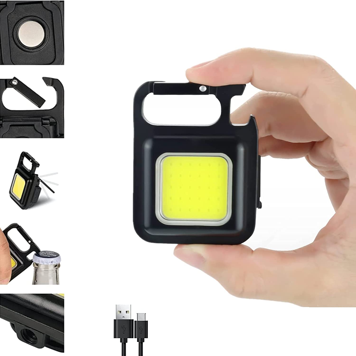 Kompaktes COB Taschenlicht - HandiGlow