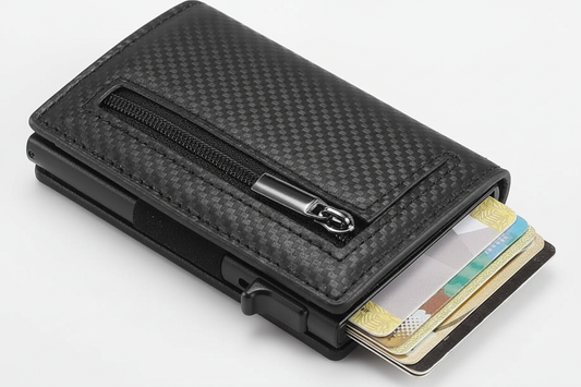Kompaktowy Portfel Skórzany - SafeWallet