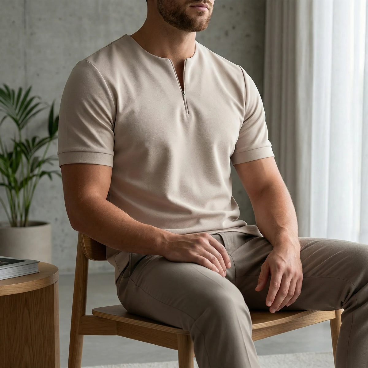 Körperbetontes Freizeitshirt - Nelson