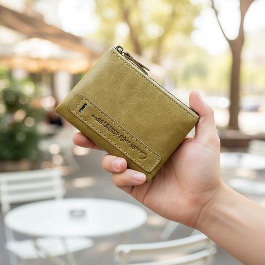 Krótki Portfel Skórzany - StylishWallet