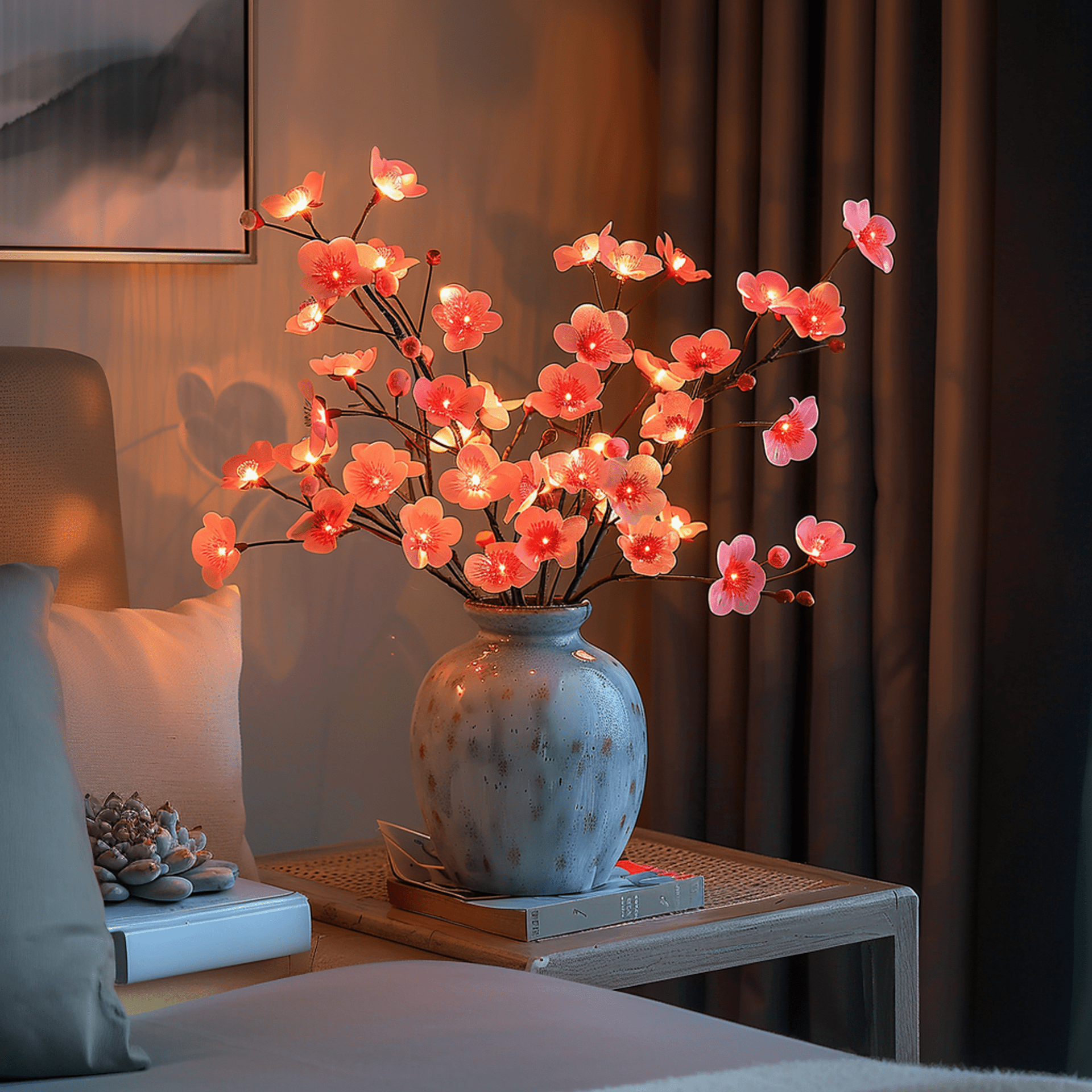 Künstlicher Olivenzweig Mit LEDs - GlowTwiggle