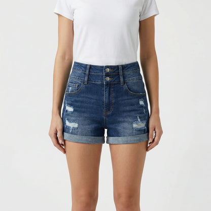 Kurz Geschnittene Damenshorts - Monique