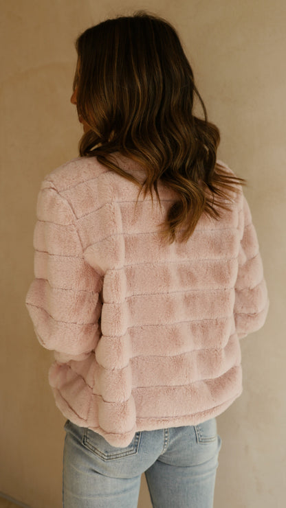 Luxe Dames Crop Jasje - Veloura