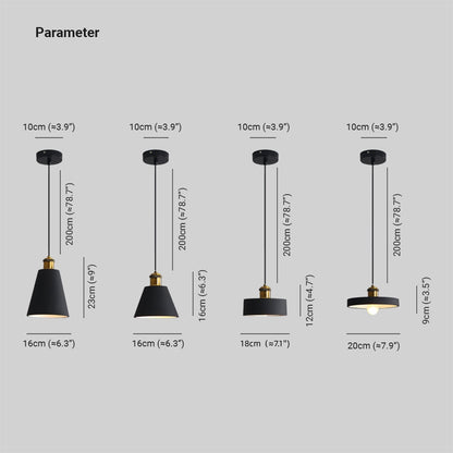 Stijlvolle Morandi Design LED Hanglamp - MoraGlow