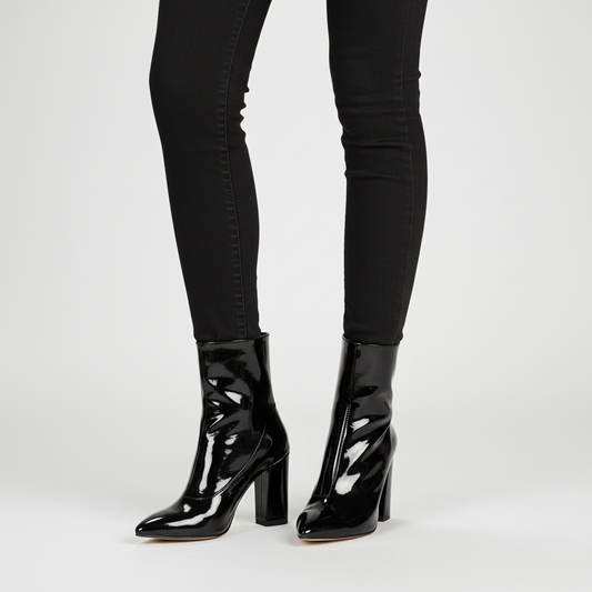 Lackleder Boots - Annalena