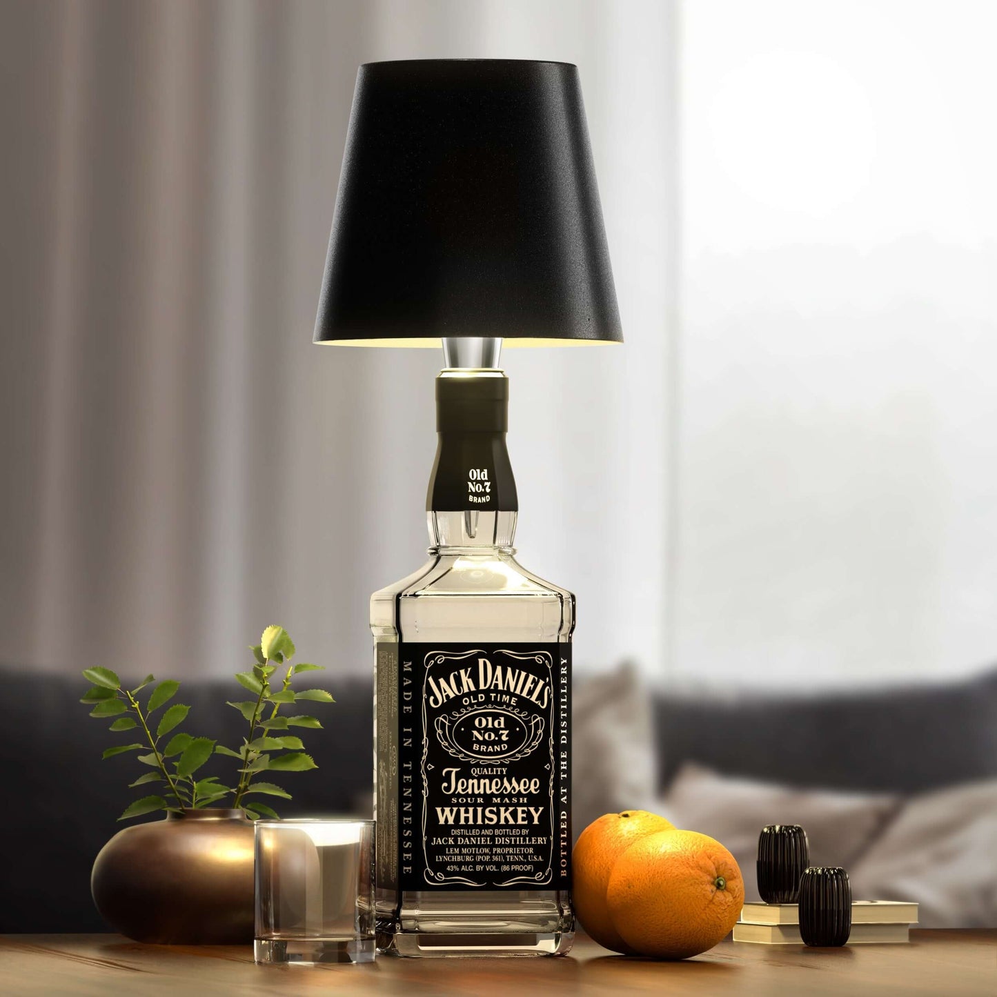 Oplaadbare LED Flessenlamp – LumoBottle