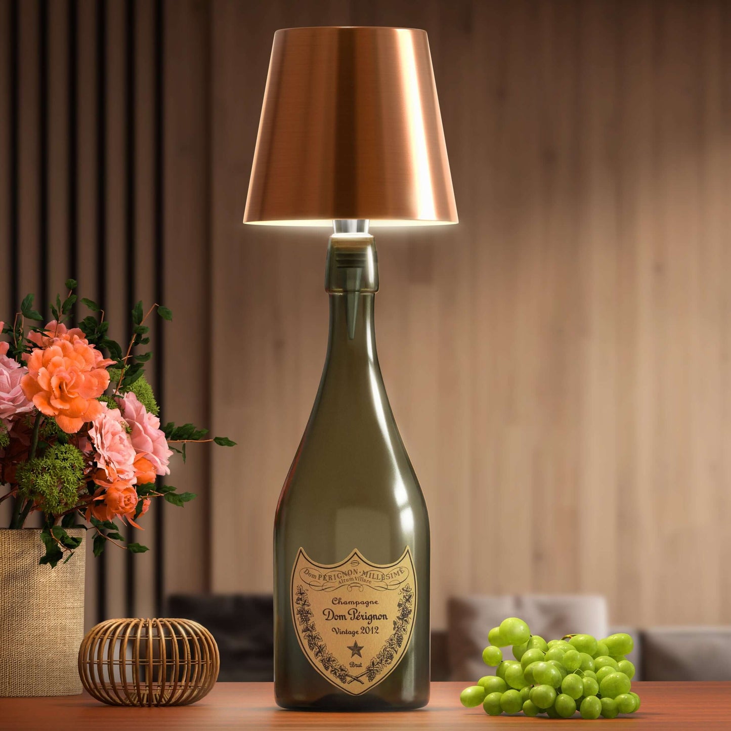 Oplaadbare LED Flessenlamp – LumoBottle
