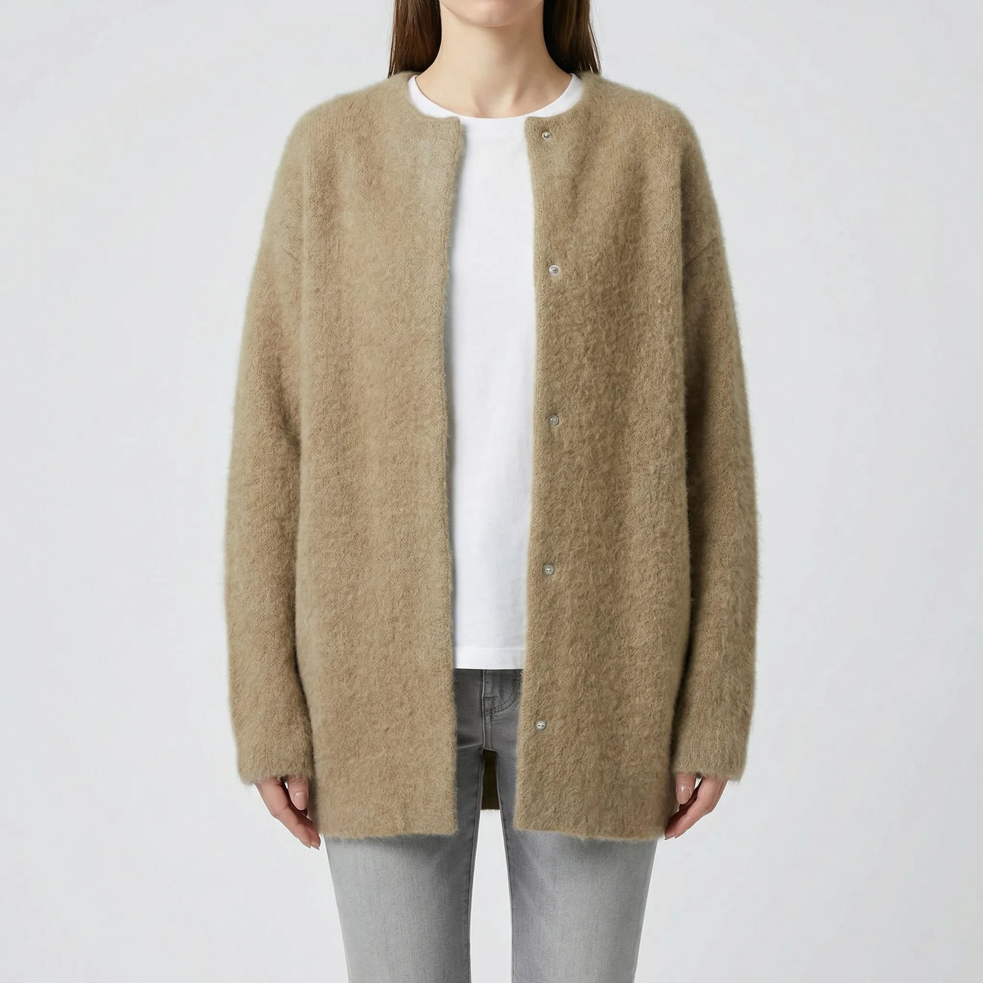 Lang Vest Met Relaxte Pasvorm - Jeannie