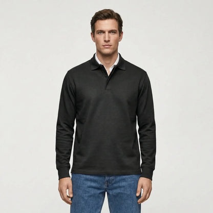 Langarm Polo Shirt Stil - Ilias