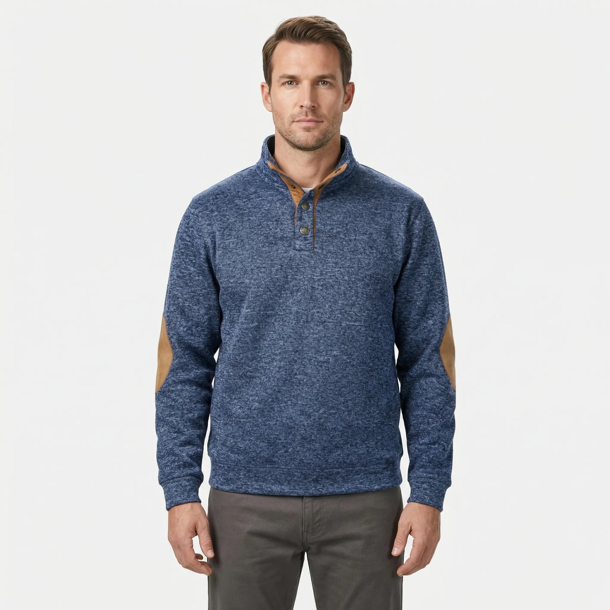 Langarm Pullover Mit Stehkragen - Eddy