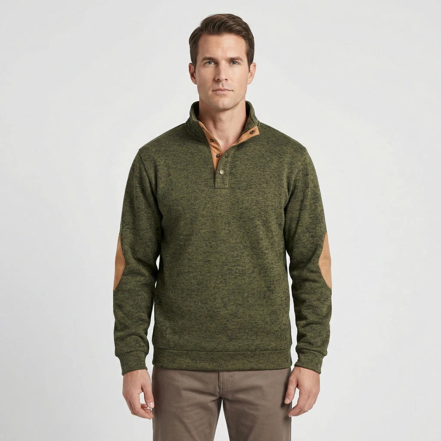 Langarm Pullover Mit Stehkragen - Eddy