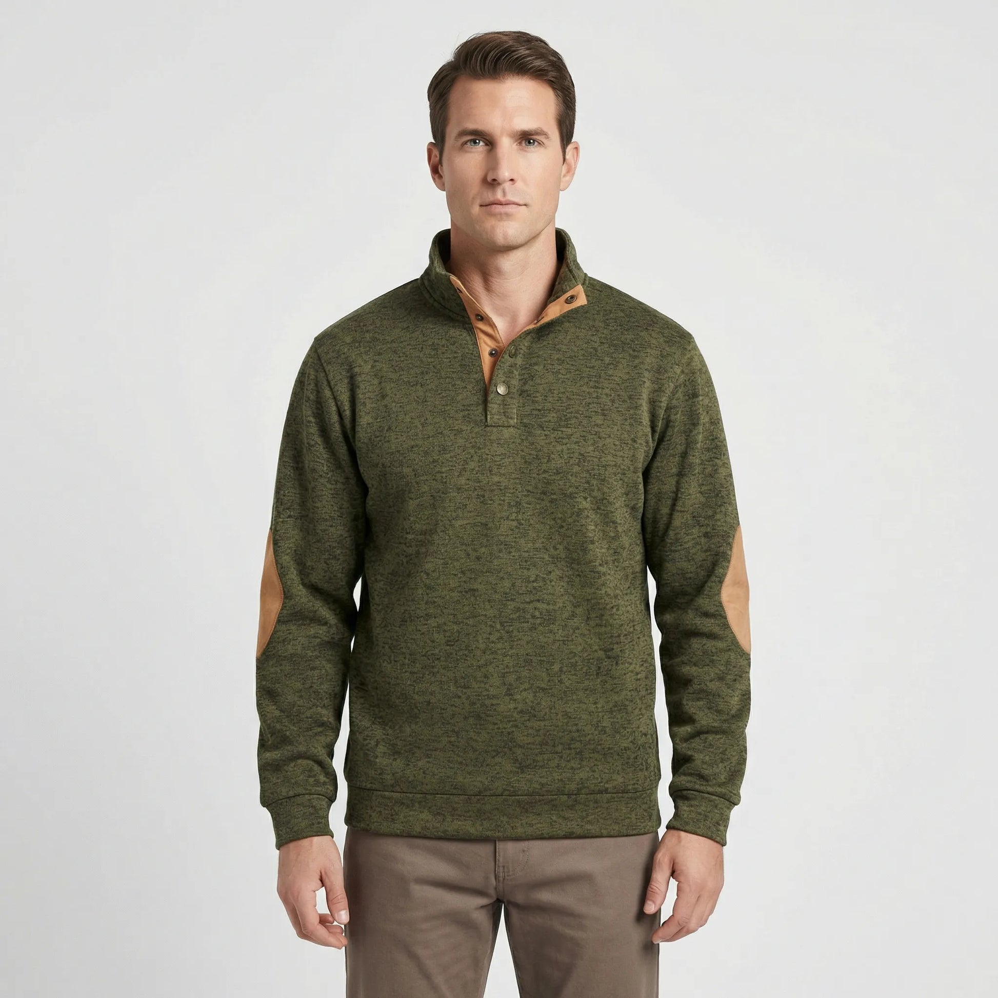 Langarm Pullover Mit Stehkragen - Eddy