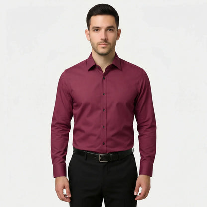 Langarm Slim Fit Hemd - Kian