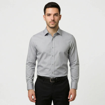 Langarm Slim Fit Hemd - Kian