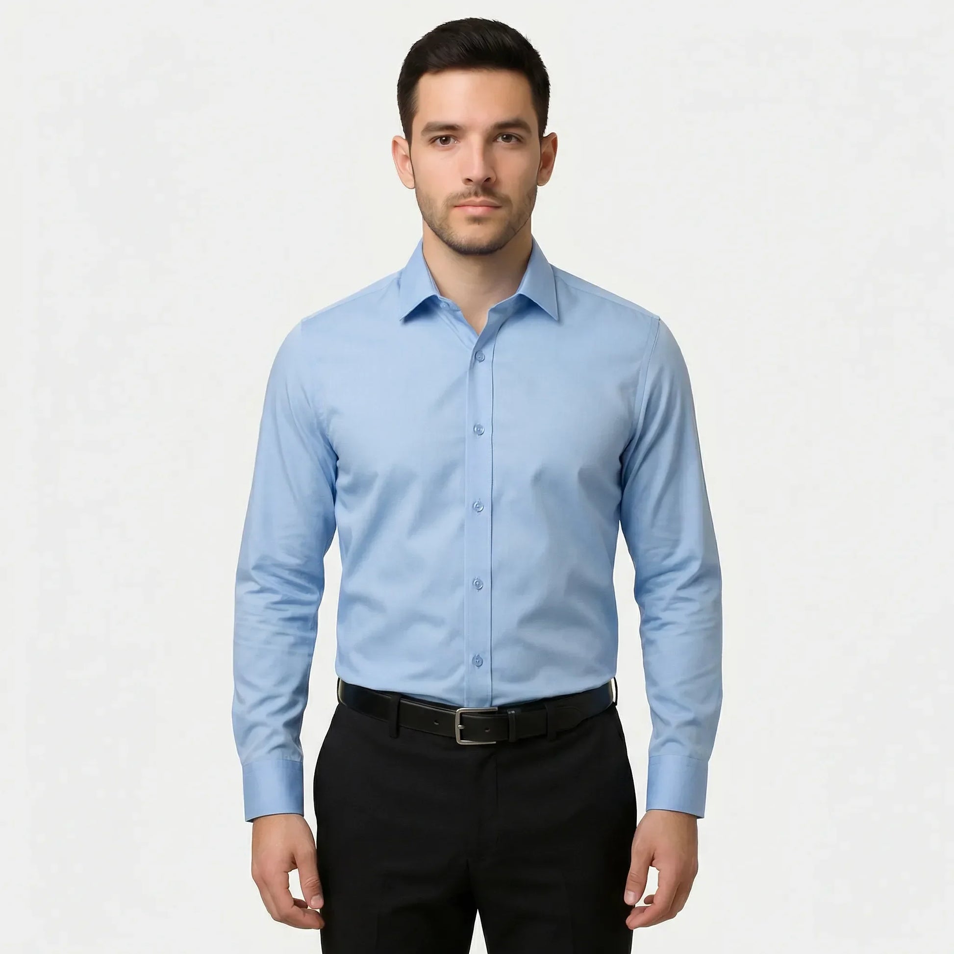 Langarm Slim Fit Hemd - Kian