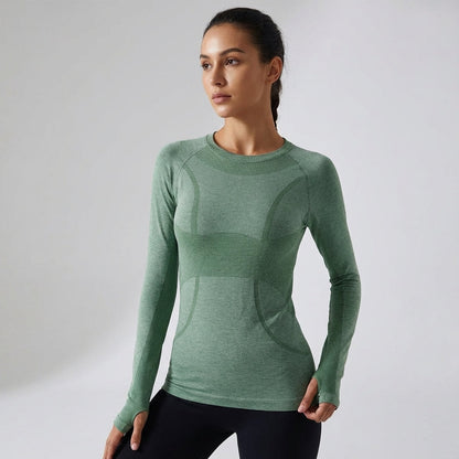 Langarm Laufshirt Regular Fit - Amelia