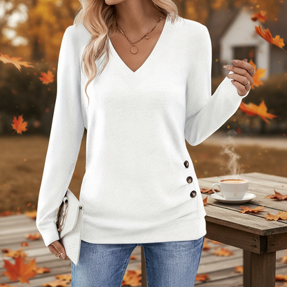 Langärmliger Komfortpullover - Brigitte