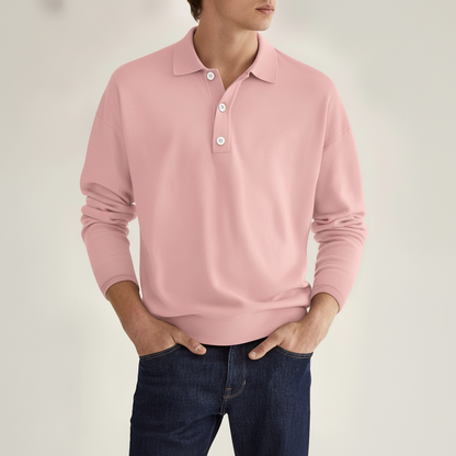 Langärmliges Poloshirt - Vincent