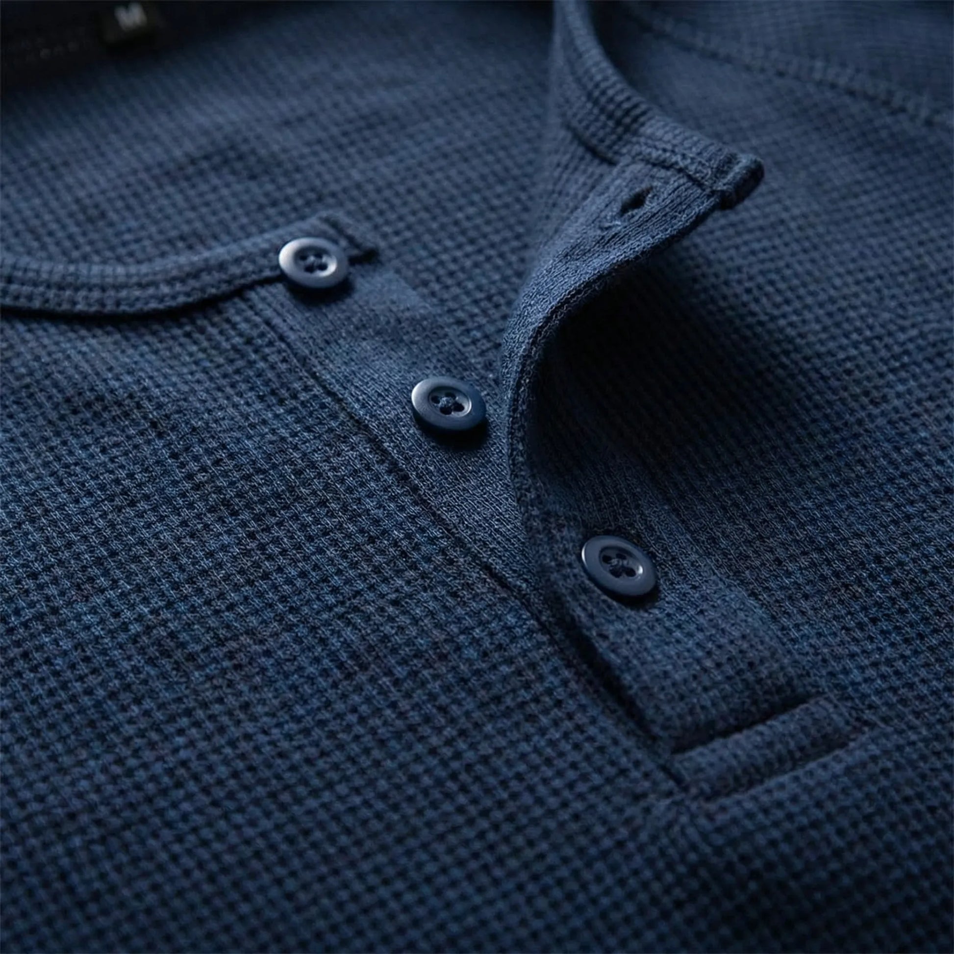 Langarmshirt Mit Knopfleiste - Giuseppe