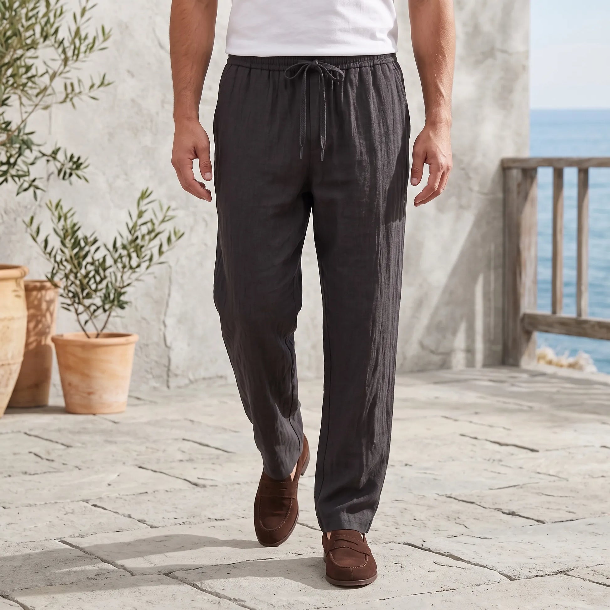 Lange Casual Zomerbroek -  Charles