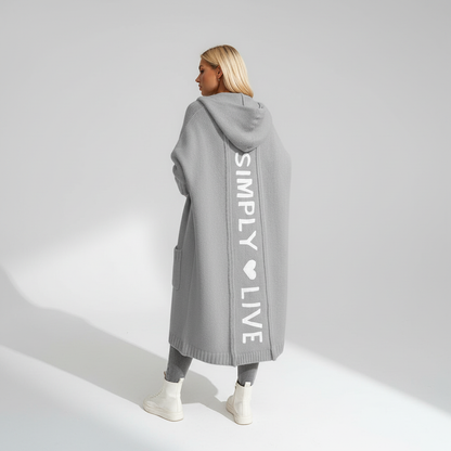 Lange Strickjacke - Valentina