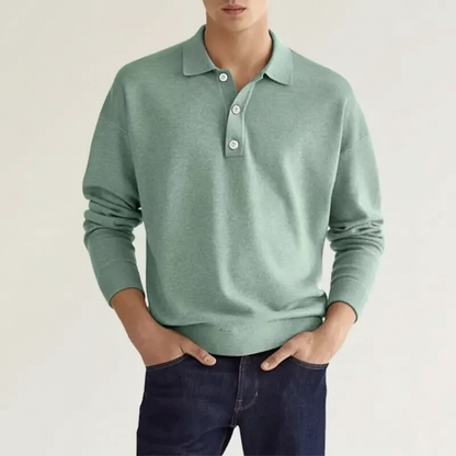 Langarm Polo Für Herren - Oskar