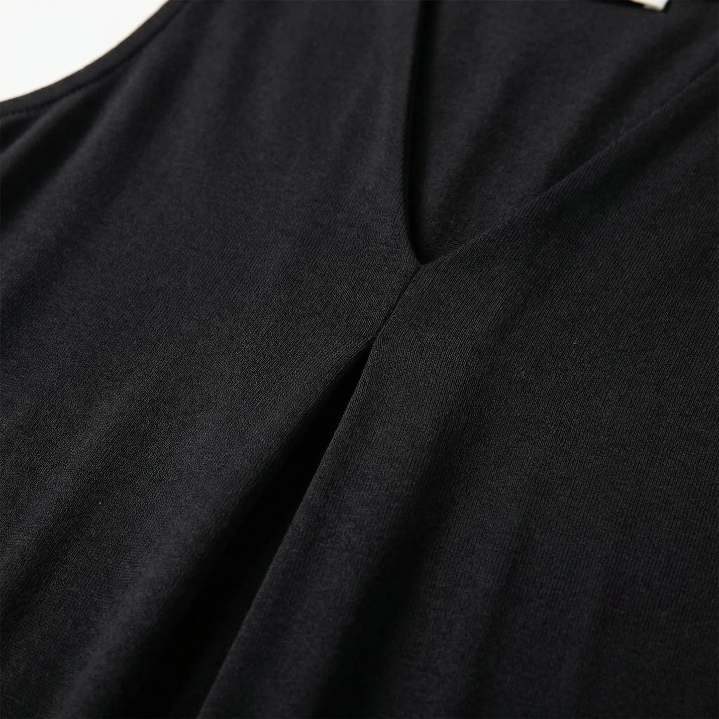 Langes Ärmelloses Kleid Mit V-Ausschnitt - Michele
