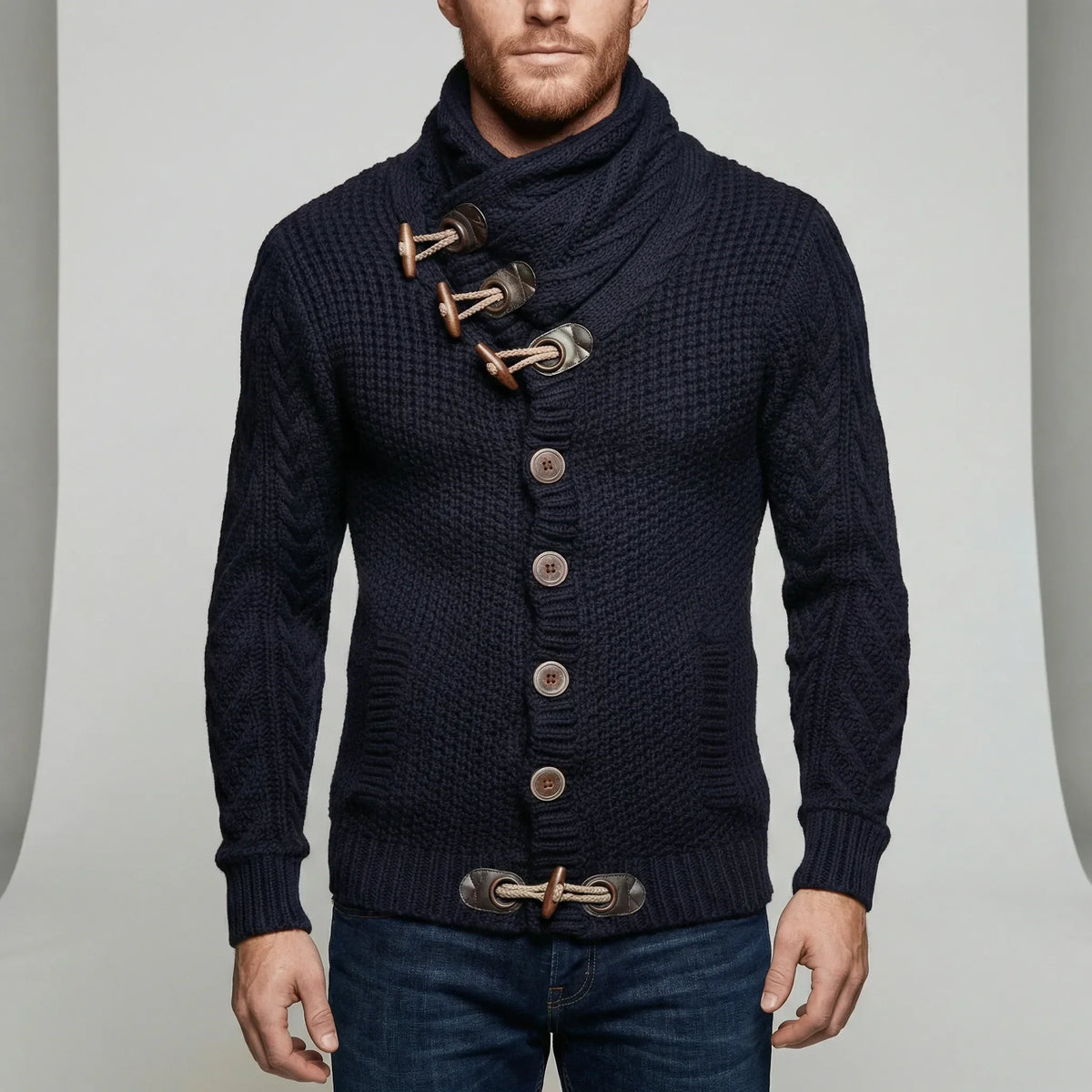Lässiger Grobstrick-Cardigan - Ferdinand
