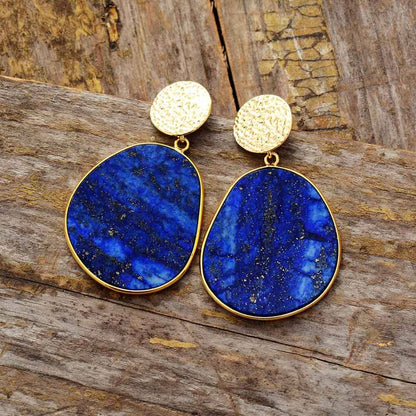 Beschermende Oorbellen - Celestial Lapis