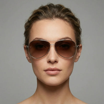 Leichte Aviator-Sonnenbrille - Marleen