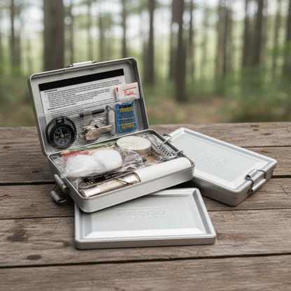 Leichte Aluminium Survival Box - RescueCase