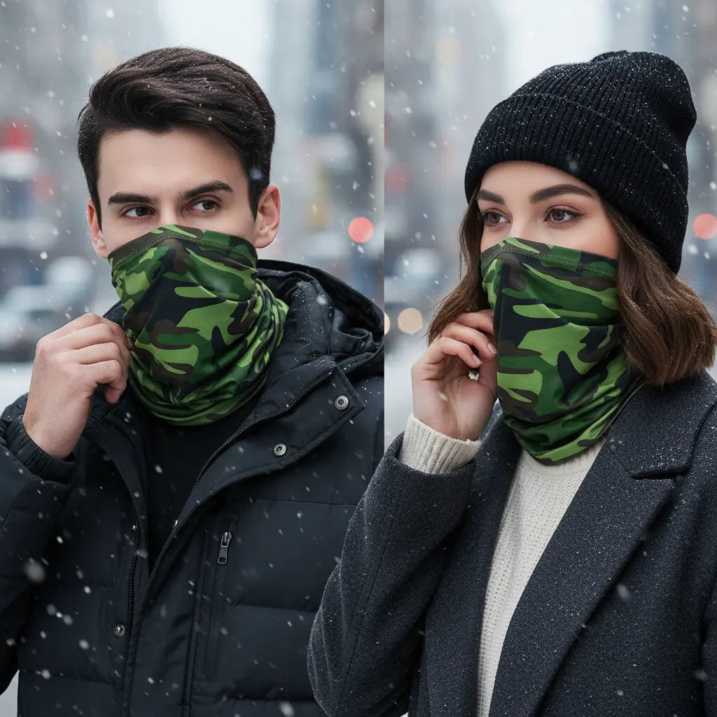 Lichte Naadloze Sjaal Van Polyester - ThermaLoop