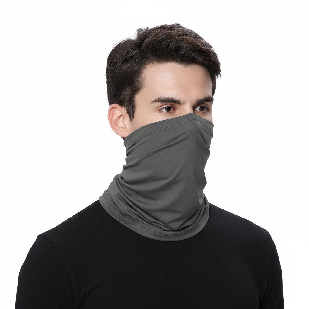Leichter Nahtloser Schlauchschal Aus Polyester - ThermaLoop