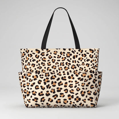 Leuke Strandtas Met Luipaardprint - Prowella