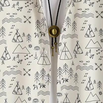 Casual Overhemd met Print voor Heren - Emilio