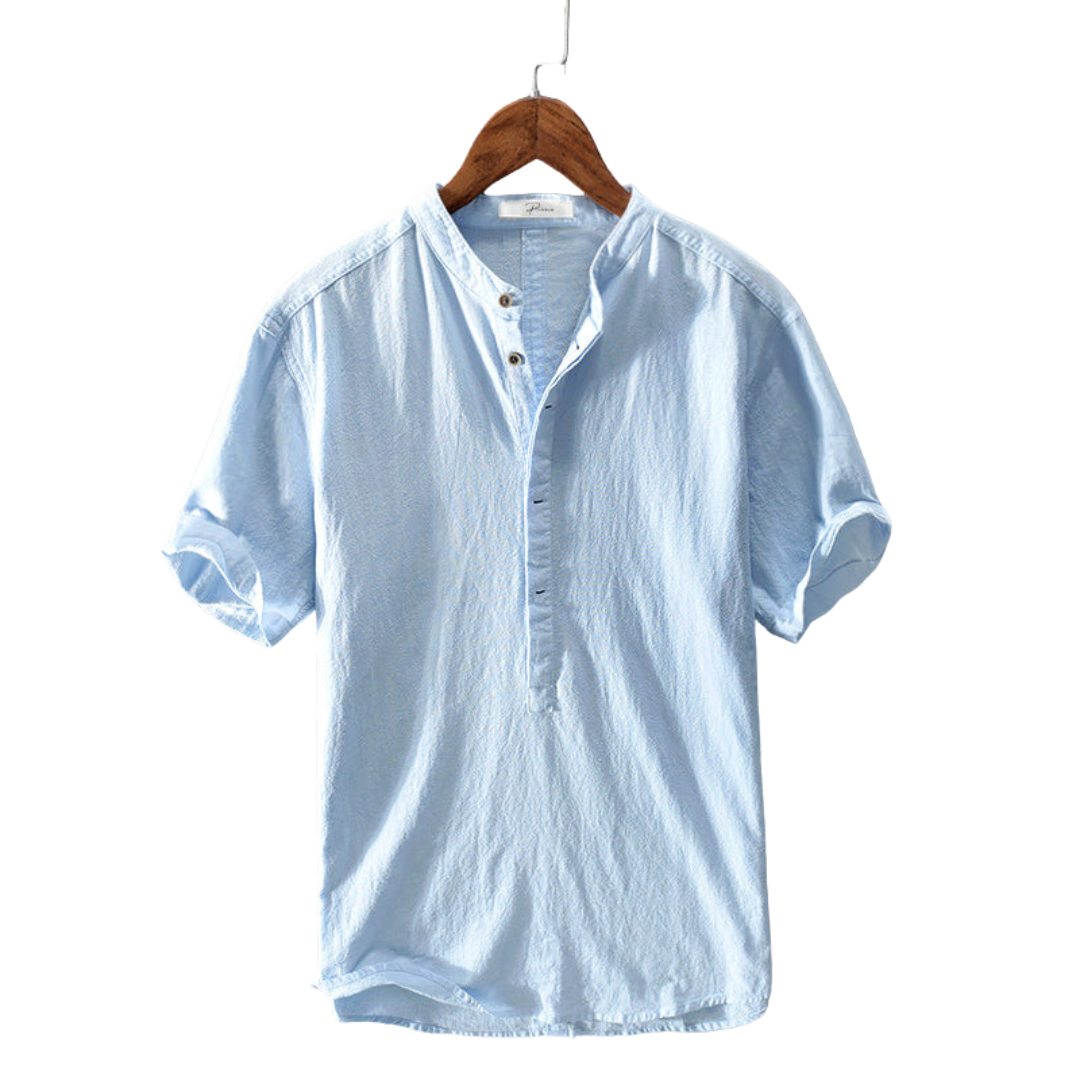 Zomer T-shirt voor heren van ademende stof – Elias
